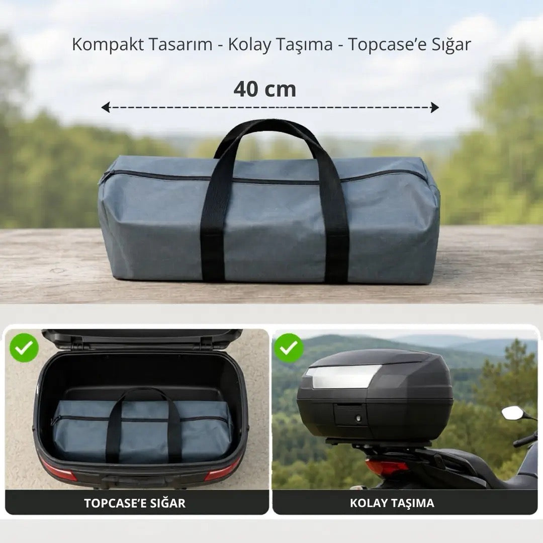 Kvox Axis Iron Katlanır Motosiklet Masası