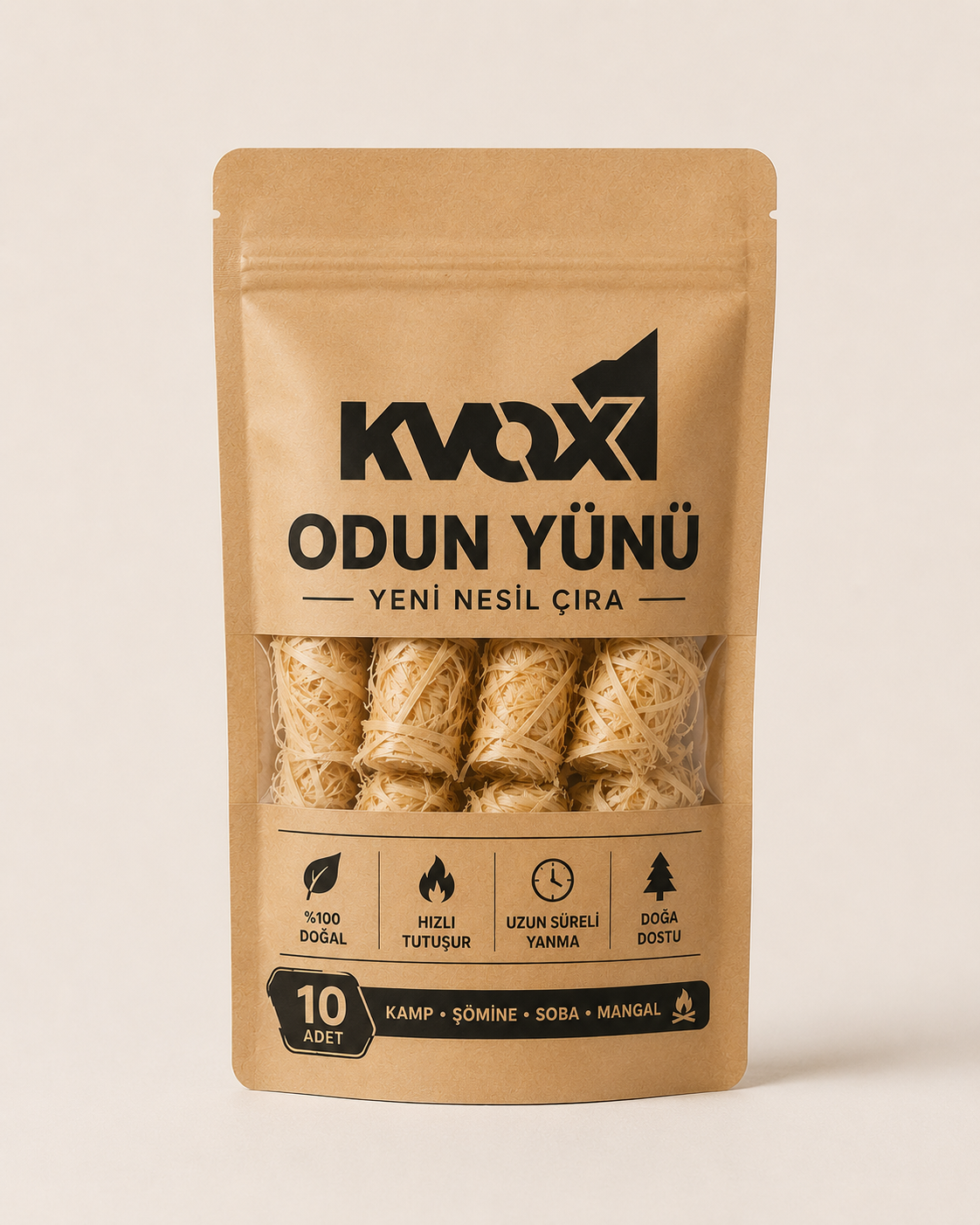 Kvox Odun Yünü - Yeni Nesil Çıra