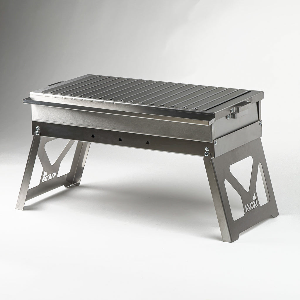 M1.3 Alev Yapmayan Katlanabilir Inox Mangal